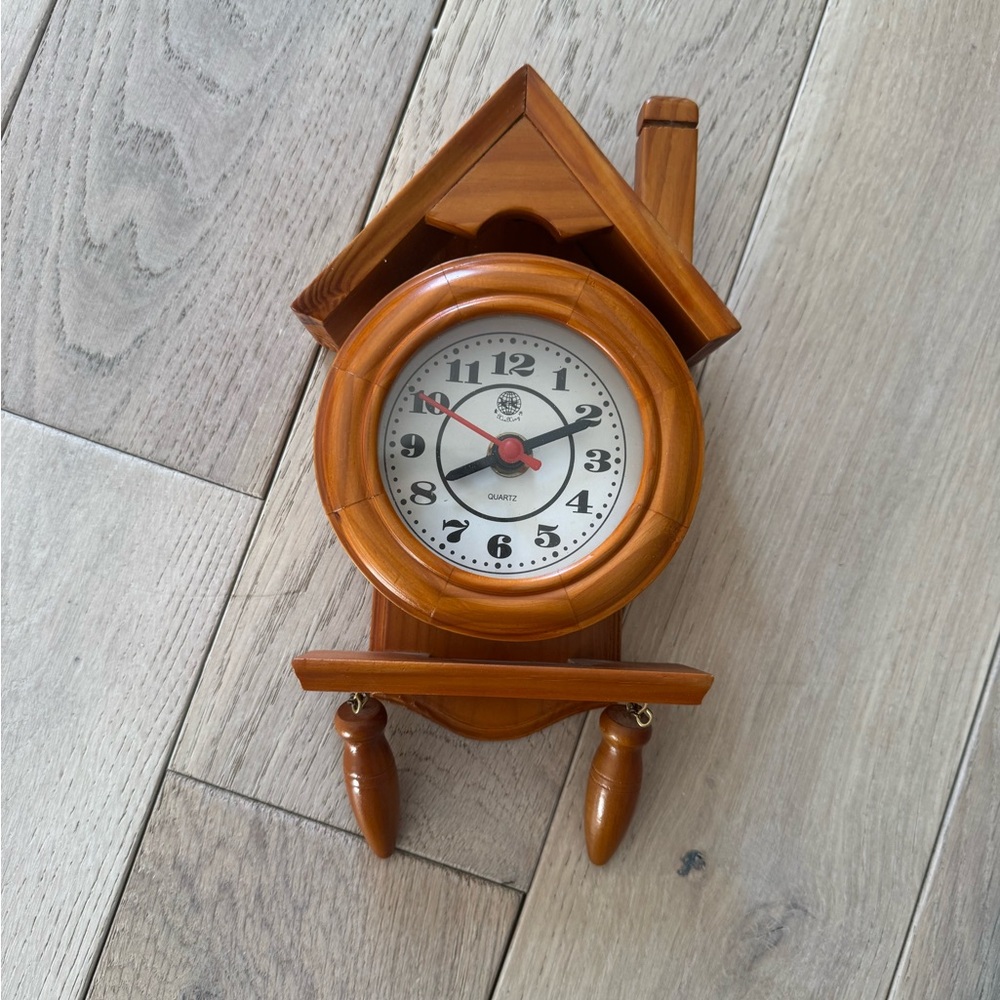 Rustic Brown Cuckoo Wall Clock